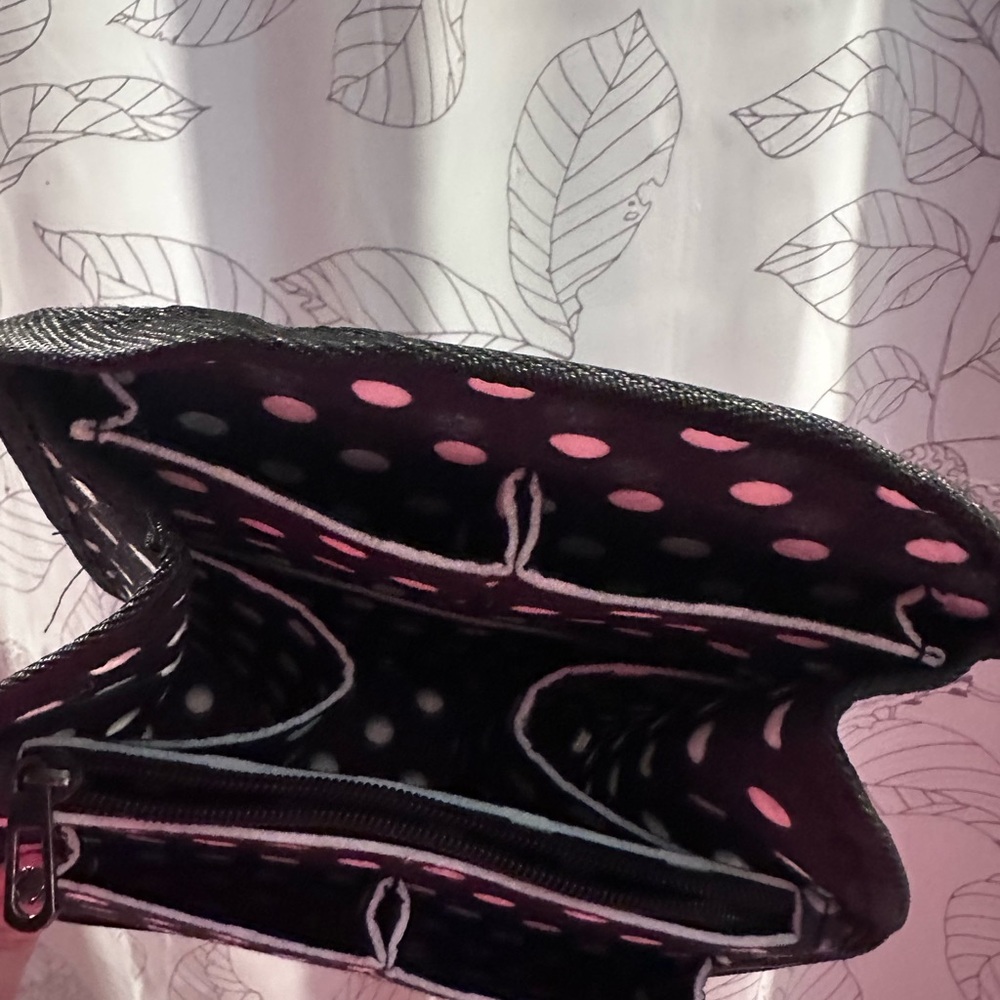 Polka Dot Black and White Organizer - Picture 2 of 2